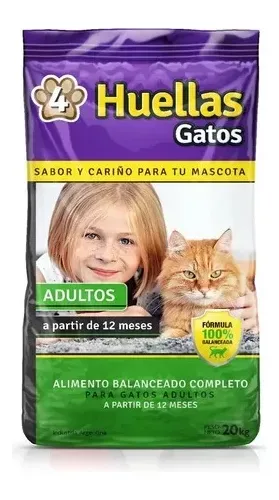 4 HUELLAS ×20KG
