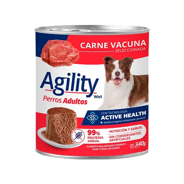 LATA AGILITY PERRO
