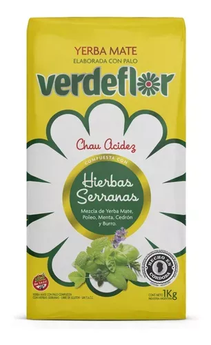 VERDE FLOR HIERBAS SERRANAS 1KG